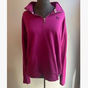 PINK half zip
